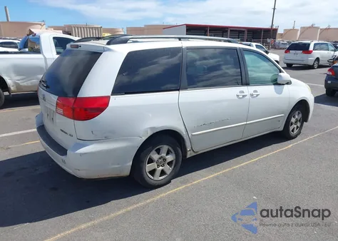 2004 Toyota Sienna Xle from USA, damaged, VIN 5TDZA22C04S095718